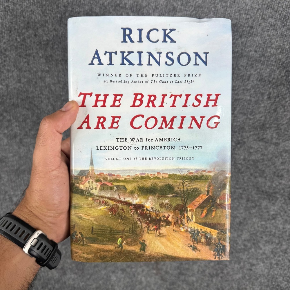 Rick Atkinson Hardcover Book Unisex OS The British Are Coming History Revolution